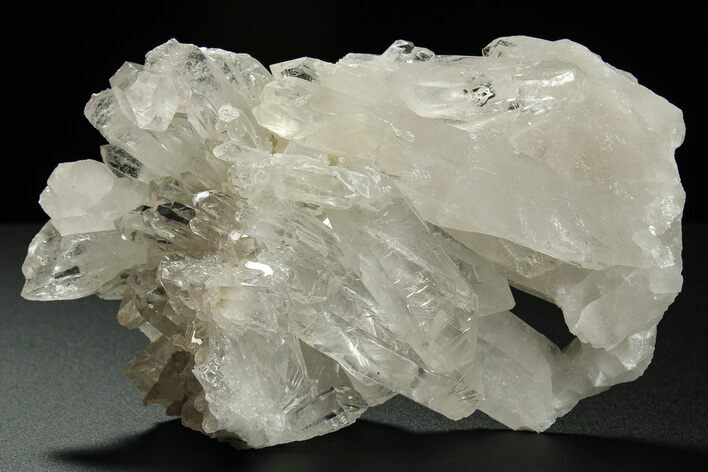 Clear Quartz Crystal Cluster - Brazil #299631